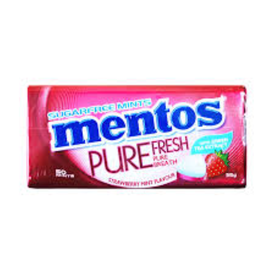 MENTOS CLEANBREATH STRAWBERRY 35G